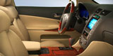 Lexus Hybrid Chauffeur Car Interior