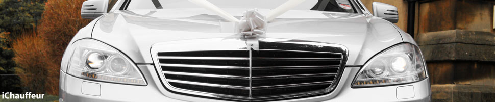 Mercedes S Class wedding car