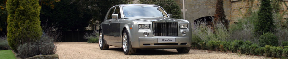 Rolls-Royce Phantom wedding car front