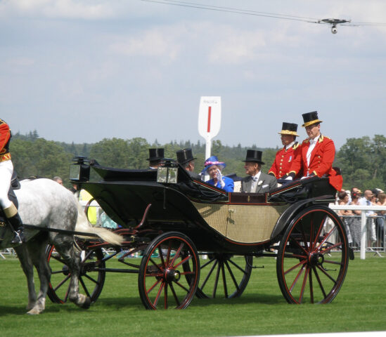 Royal carriage at Royal Ascot