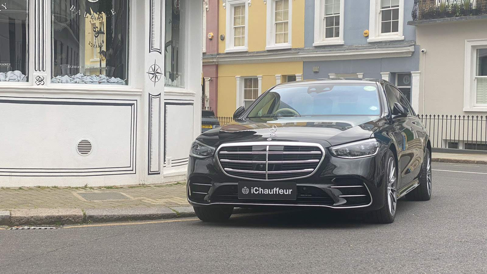 Mercedes-Benz S-Class chauffeur car in London